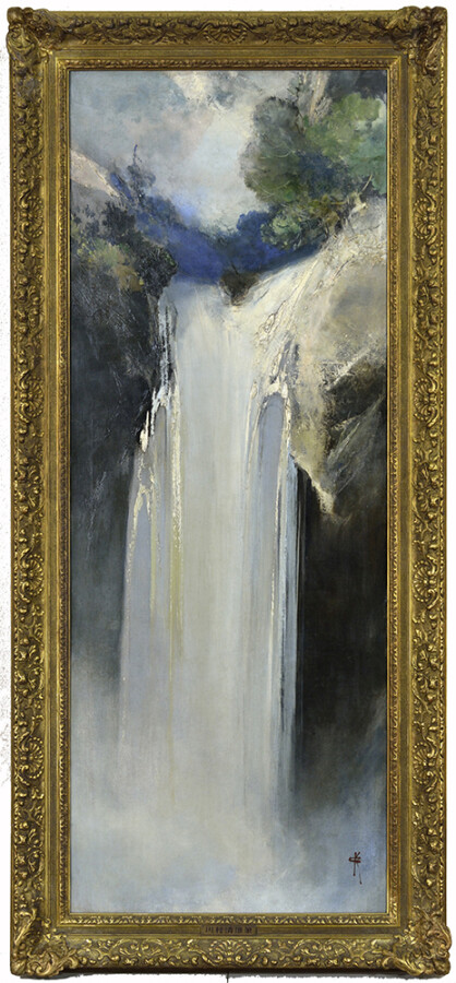 LEON3 Helene Majera 「海辺」 水彩 パリ市立美術館 LEON3